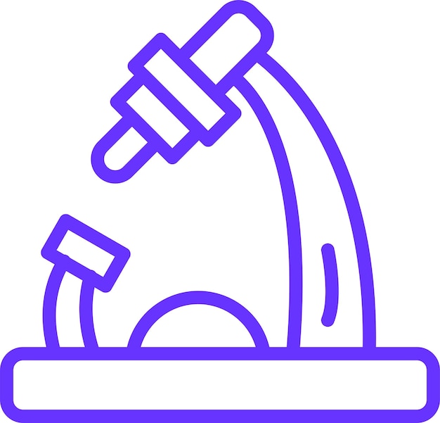 Estilo del icono del patólogo de diseño vectorial