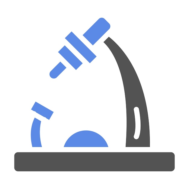 Estilo del icono del patólogo de diseño vectorial