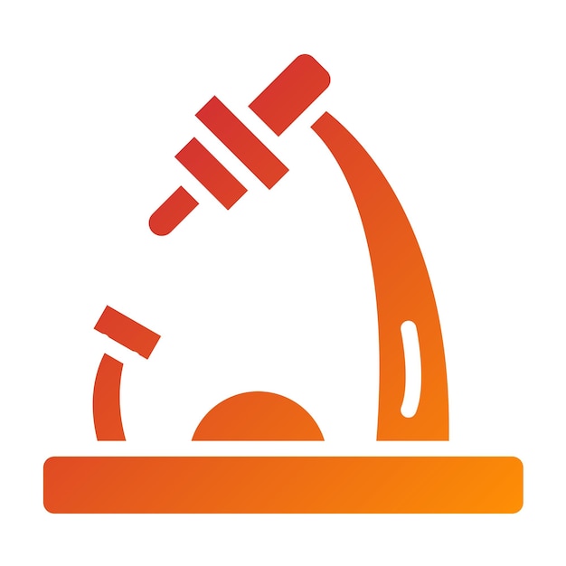 Estilo del icono del patólogo de diseño vectorial