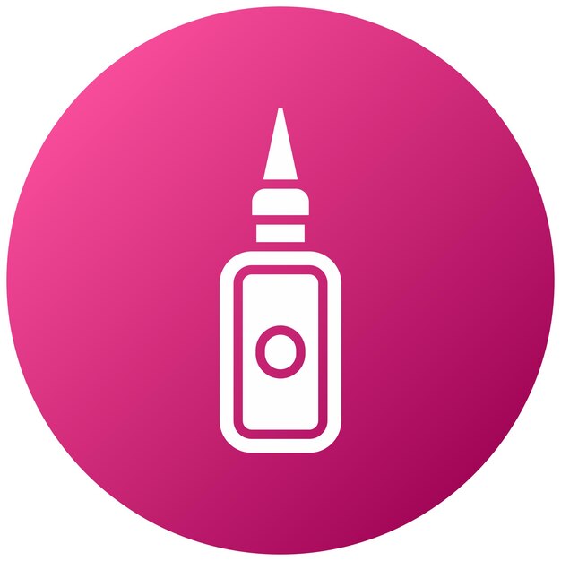 Estilo del icono de pegamento de diseño vectorial