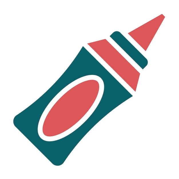 Estilo del icono de pegamento líquido