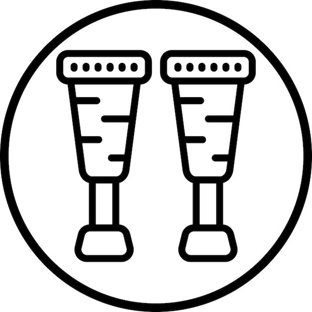 Estilo del icono de Pegleg