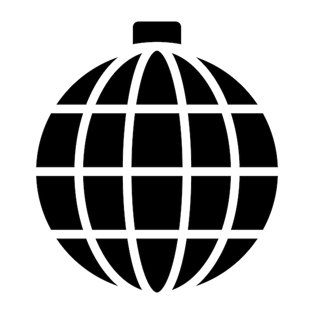 Estilo del icono de la pelota de discoteca