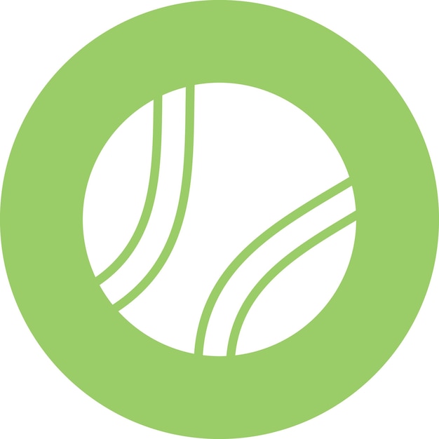 Estilo del ícono de la pelota de tenis