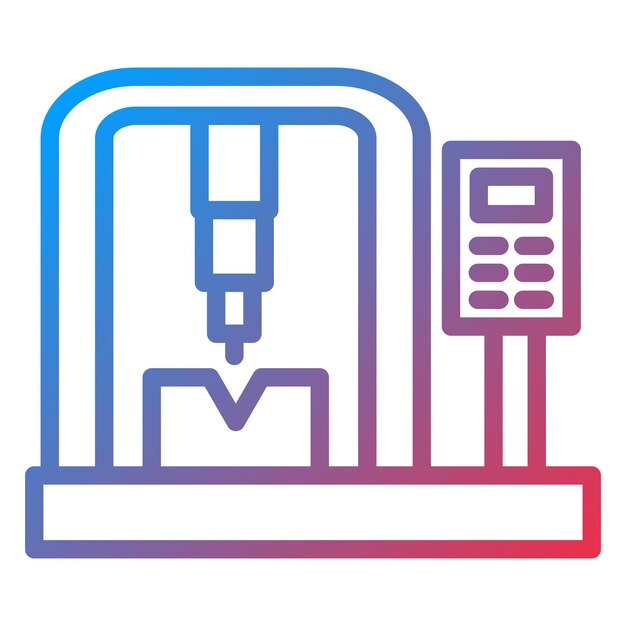 Estilo del icono de perforación automática
