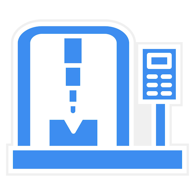 Estilo del icono de perforación automática