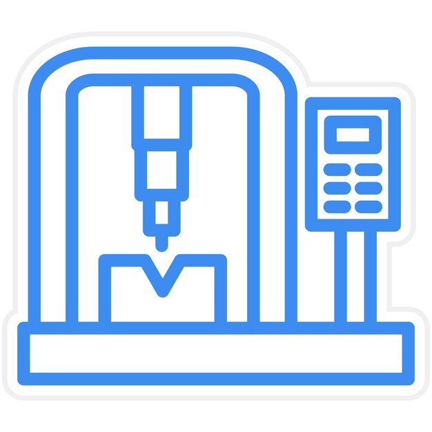 Estilo del icono de perforación automática