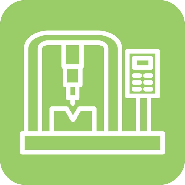 Estilo del icono de perforación automática
