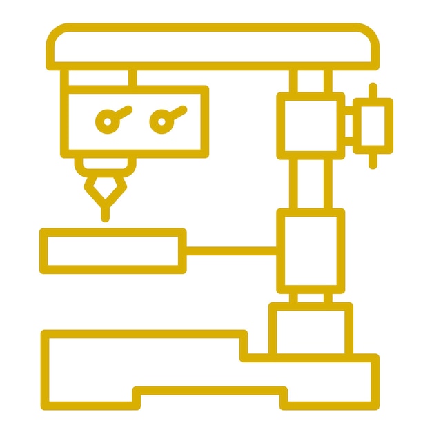 Estilo del icono de perforación automática