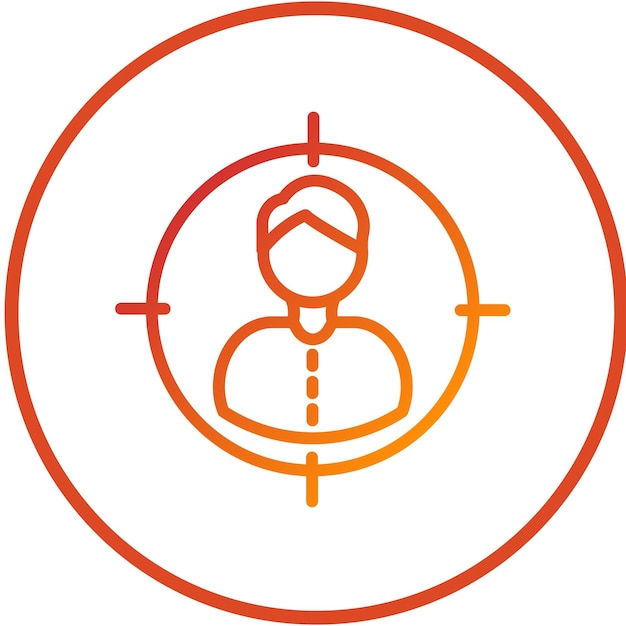 Estilo del icono de personalización del diseño vectorial