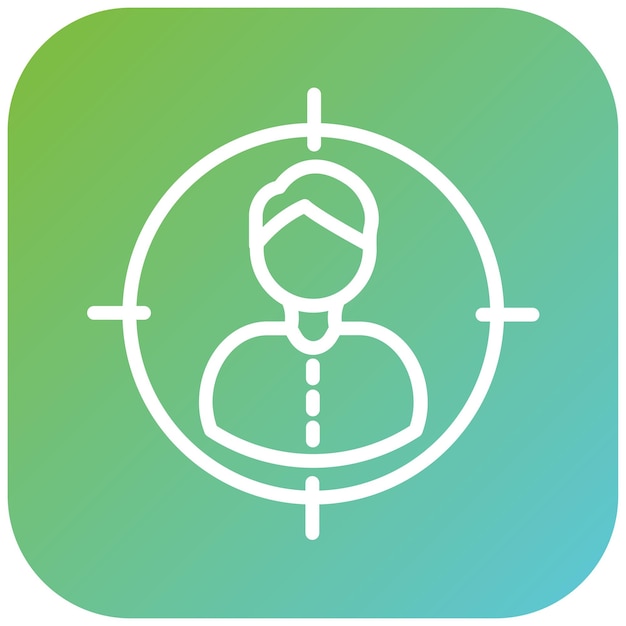 Estilo del icono de personalización del diseño vectorial