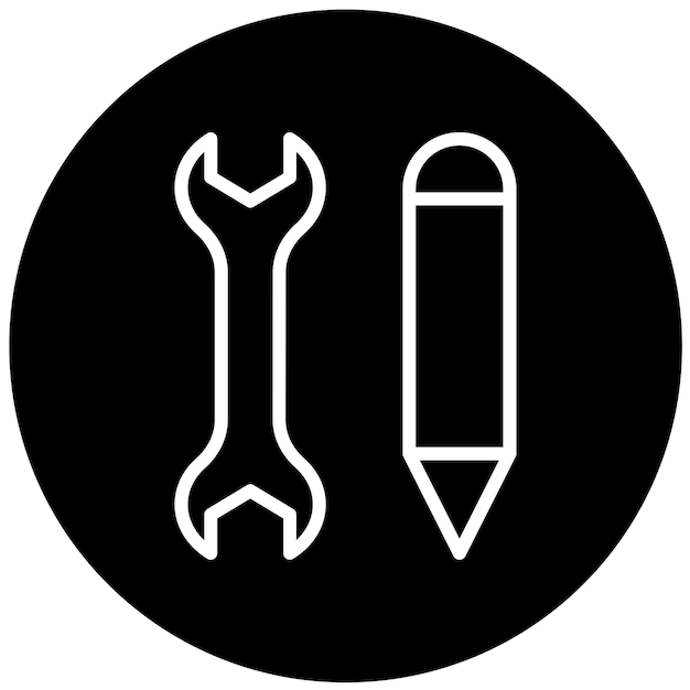Estilo de icono de personalización de la interfaz de diseño vectorial