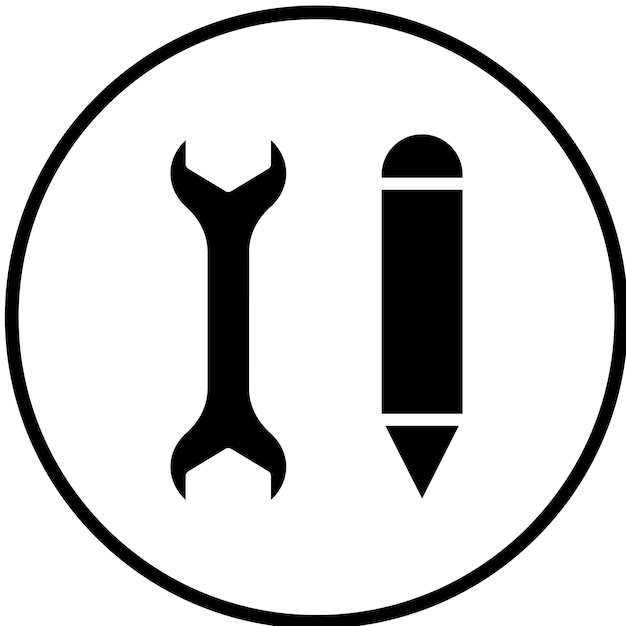 Estilo de icono de personalización de la interfaz de diseño vectorial