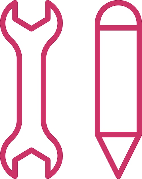 Estilo de icono de personalización de la interfaz de diseño vectorial