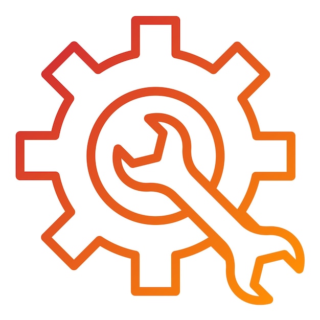 Estilo del icono del personalizador de exportación de diseño vectorial