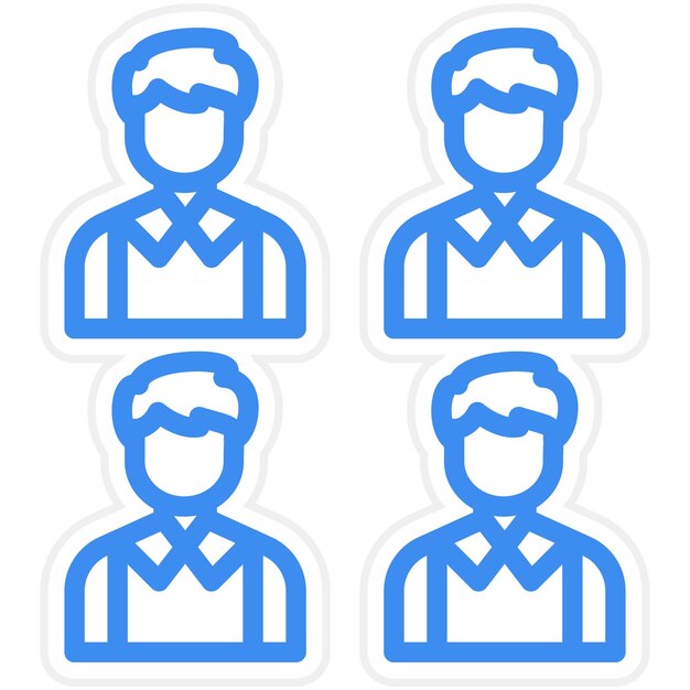 Estilo del icono de las personas