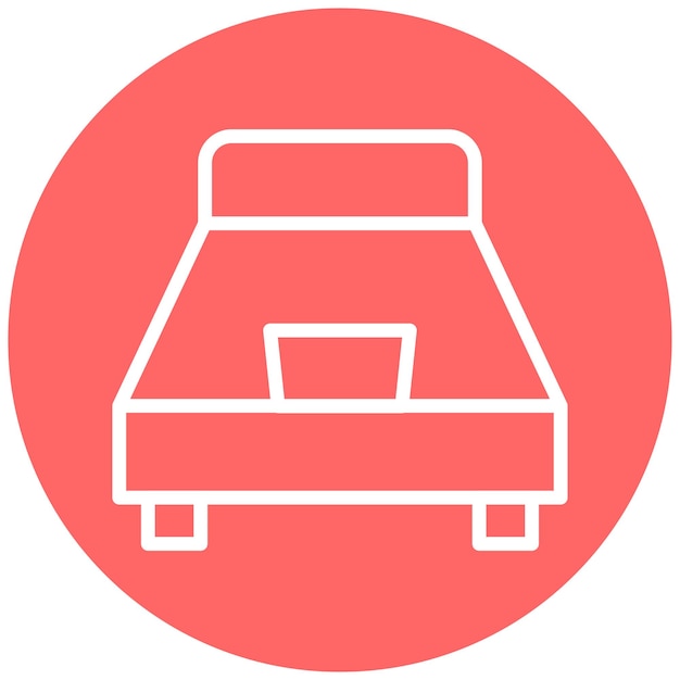 Estilo del icono del pie de página de diseño vectorial