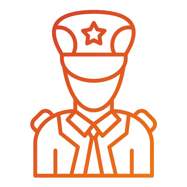 Estilo del icono del piloto