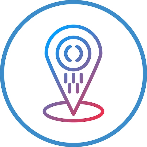 Estilo del icono del pin de la ubicación