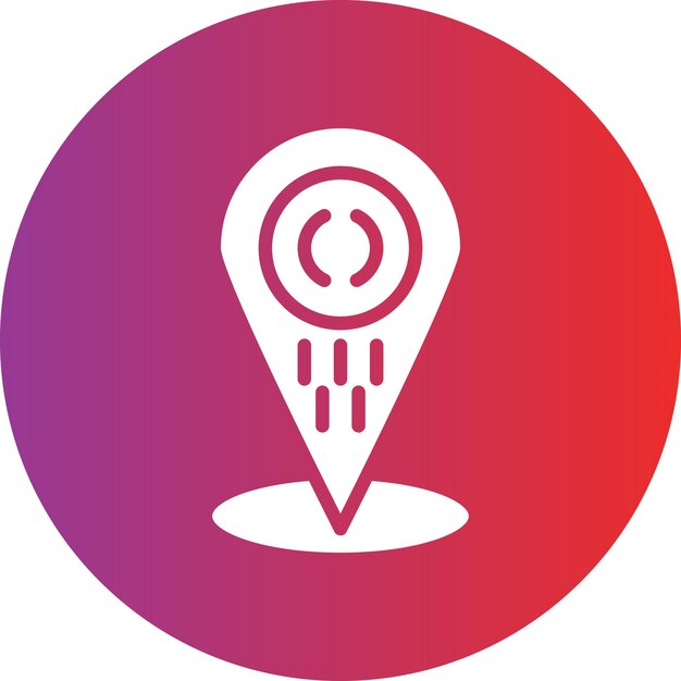 Estilo del icono del pin de la ubicación