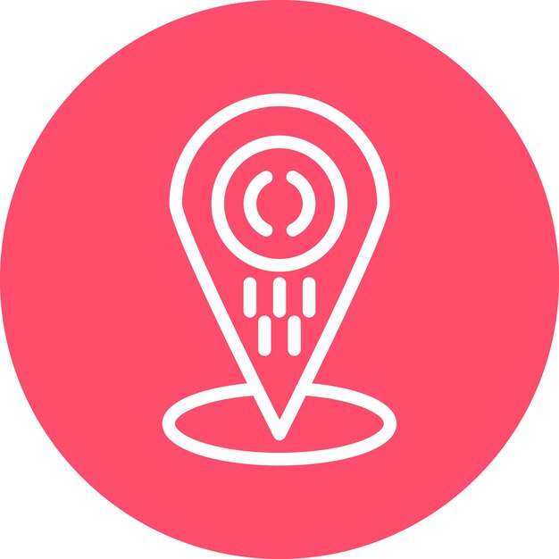 Estilo del icono del pin de la ubicación