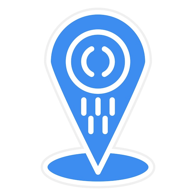 Estilo del icono del pin de la ubicación