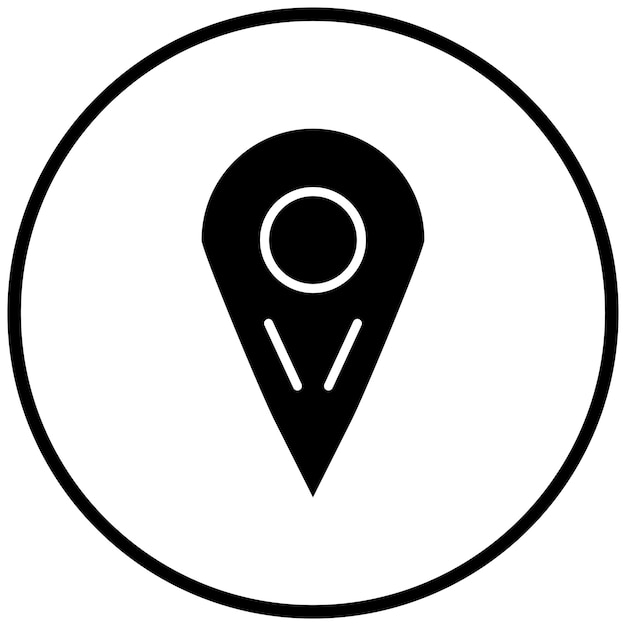 Estilo del icono del pin de la ubicación