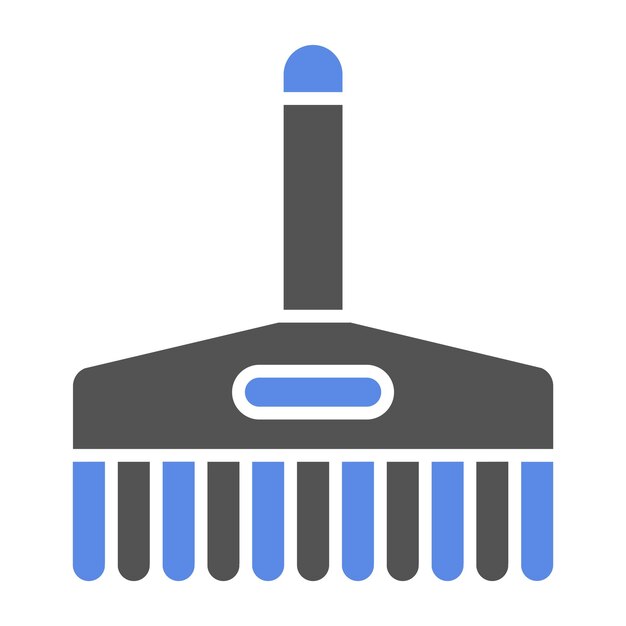 Estilo del icono del pincel de diseño vectorial