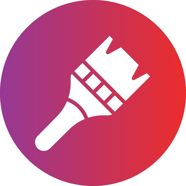 Estilo del icono del pincel