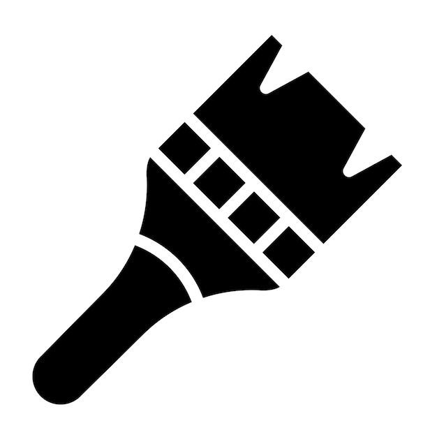 Estilo del icono del pincel