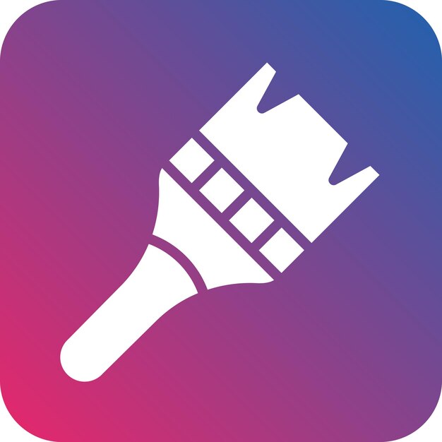 Estilo del icono del pincel