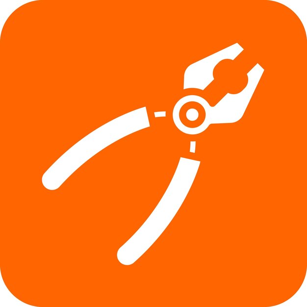 Estilo del icono de las pinzas