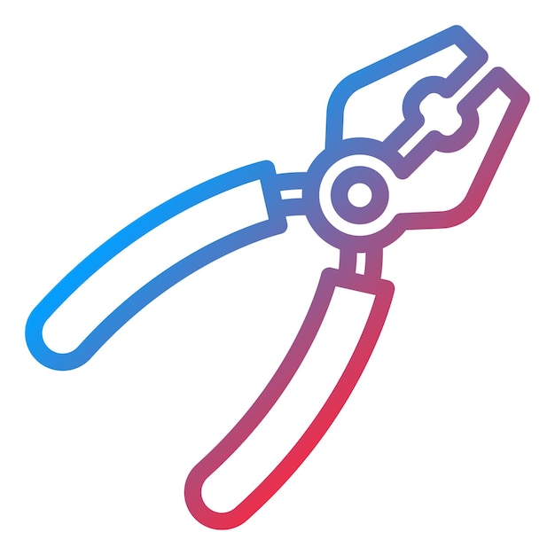 Estilo del icono de las pinzas
