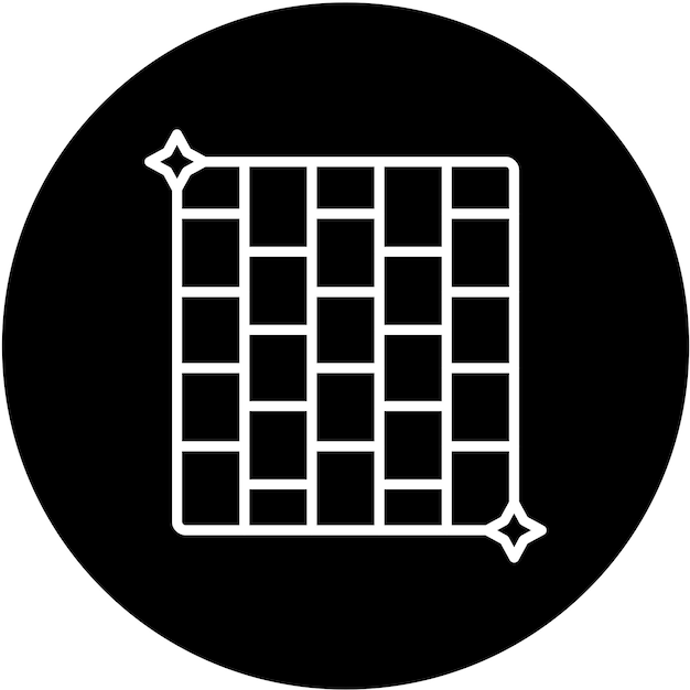 Estilo del icono del piso de diseño vectorial