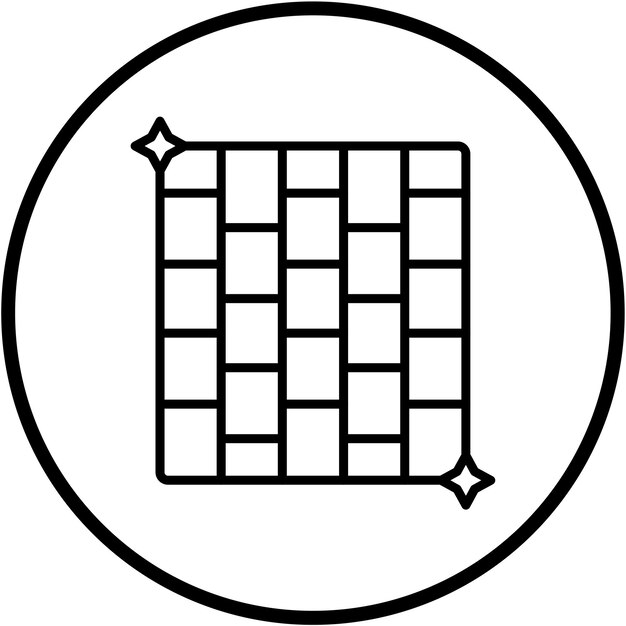 Estilo del icono del piso de diseño vectorial