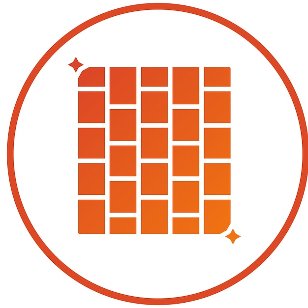 Estilo del icono del piso de diseño vectorial