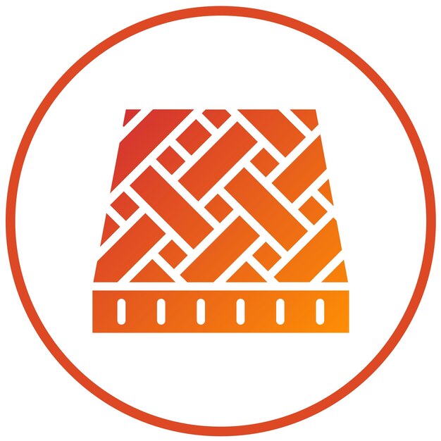 Estilo de icono de piso de diseño vectorial