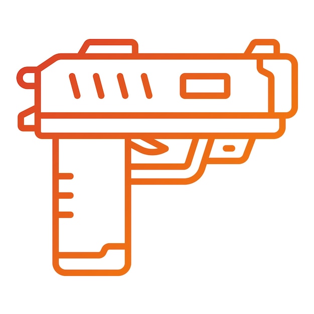 Estilo del icono de la pistola de aturdimiento