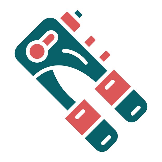 Estilo del icono de la pistola de remache