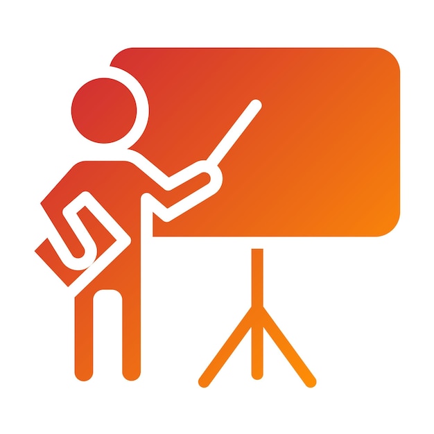 Estilo de icono de la placa inteligente de diseño vectorial