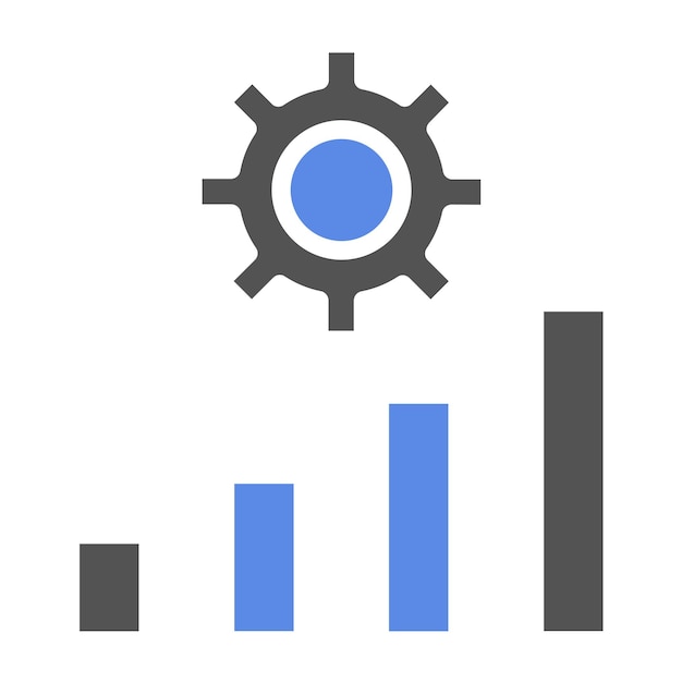 Estilo del icono del plan de desarrollo del diseño vectorial