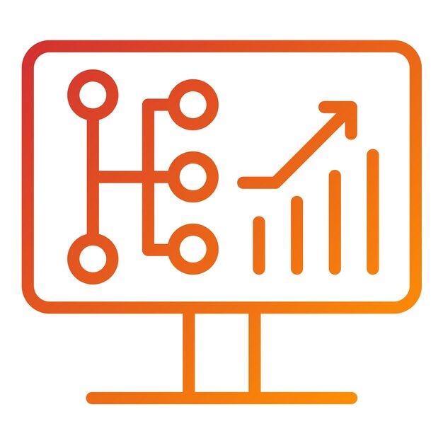 Estilo del icono del plan de diseño vectorial