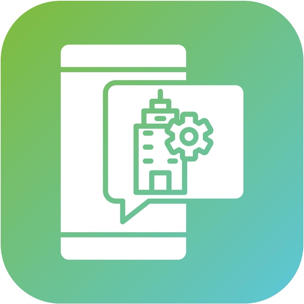 Estilo del icono del plan de empresa de diseño vectorial