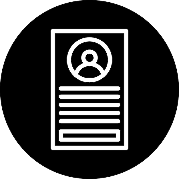Estilo del icono del plan de estudios de diseño vectorial