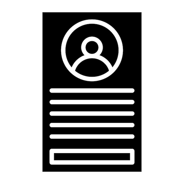 Estilo del icono del plan de estudios de diseño vectorial
