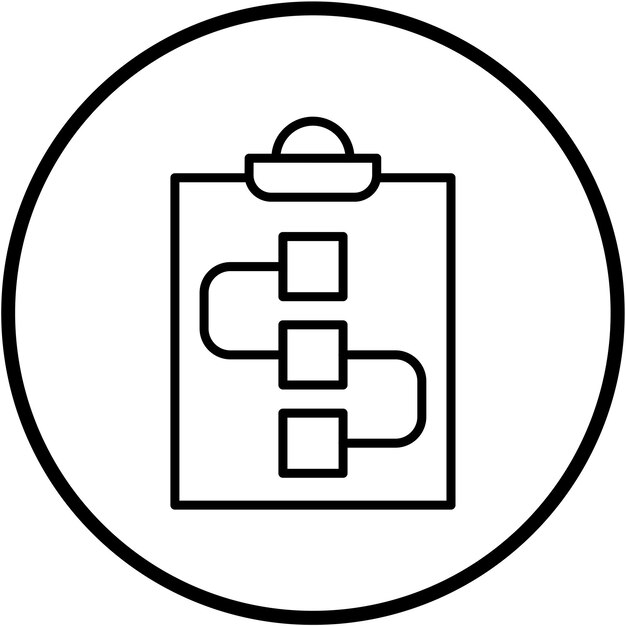 Estilo del icono de los planes de diseño vectorial