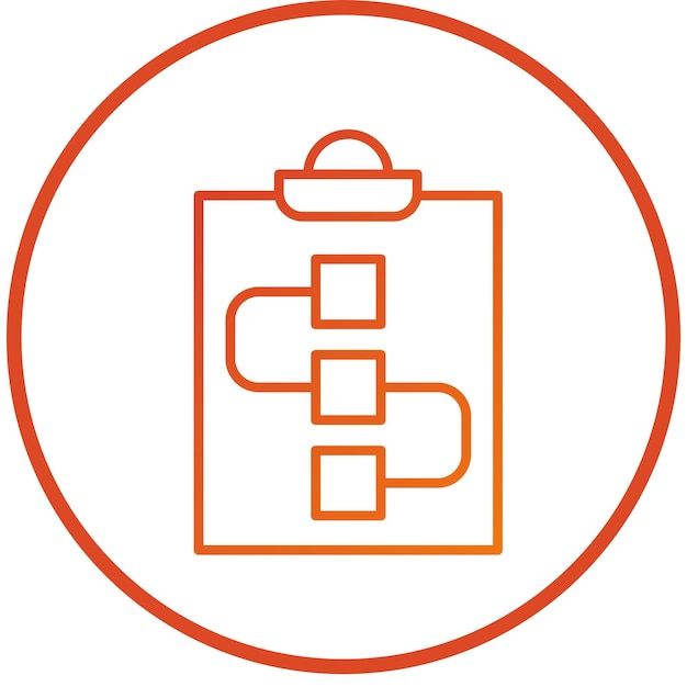 Estilo del icono de los planes de diseño vectorial