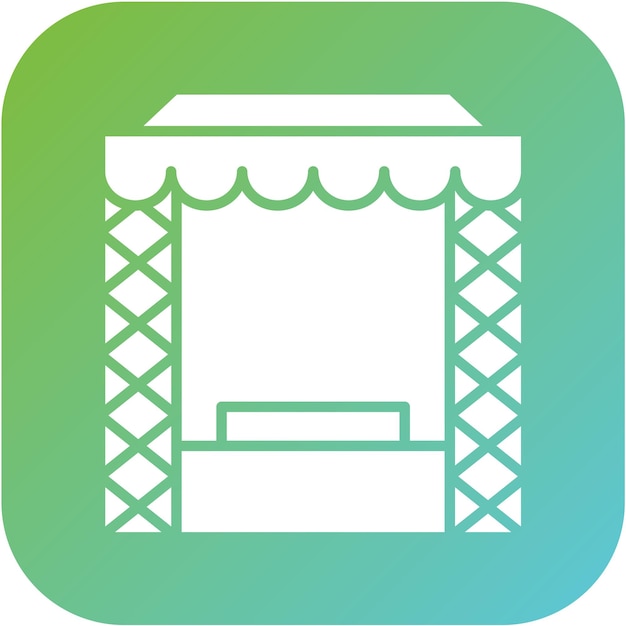 Estilo del icono de planificación de la etapa de diseño vectorial