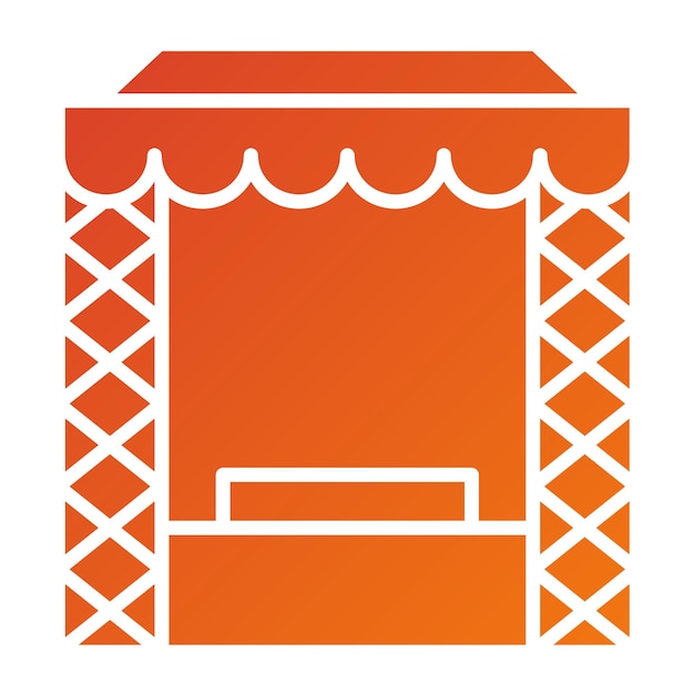 Estilo del icono de planificación de la etapa de diseño vectorial