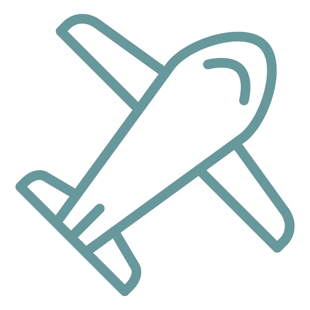 Estilo del icono del plano de diseño vectorial